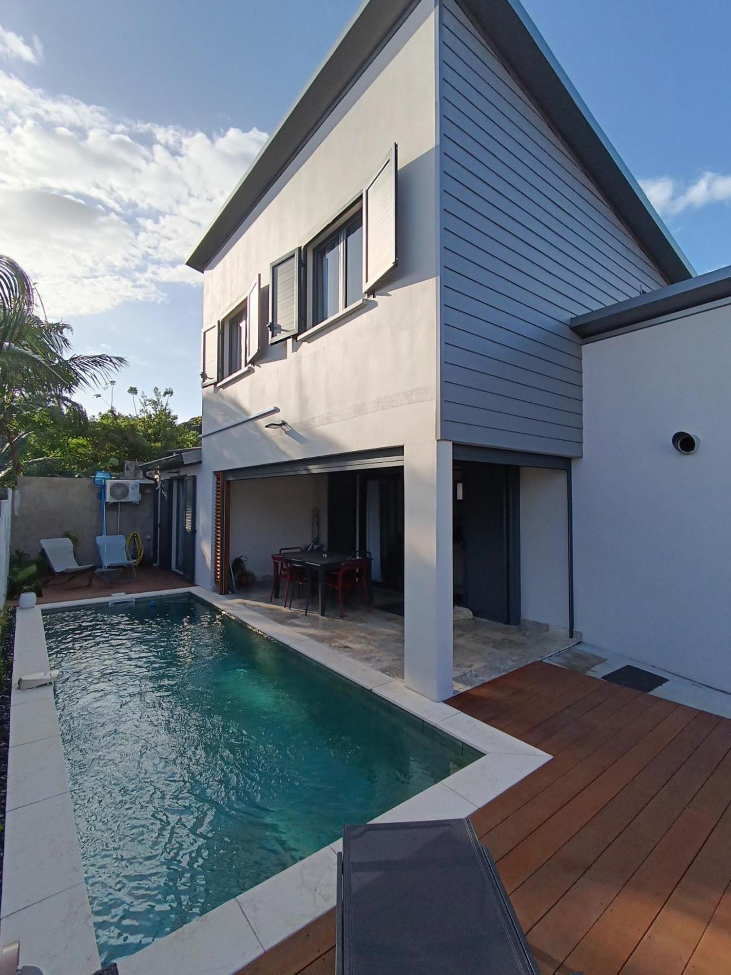 Villa O'Lhaya Piscine Pivee Saint-Joseph Exterior photo