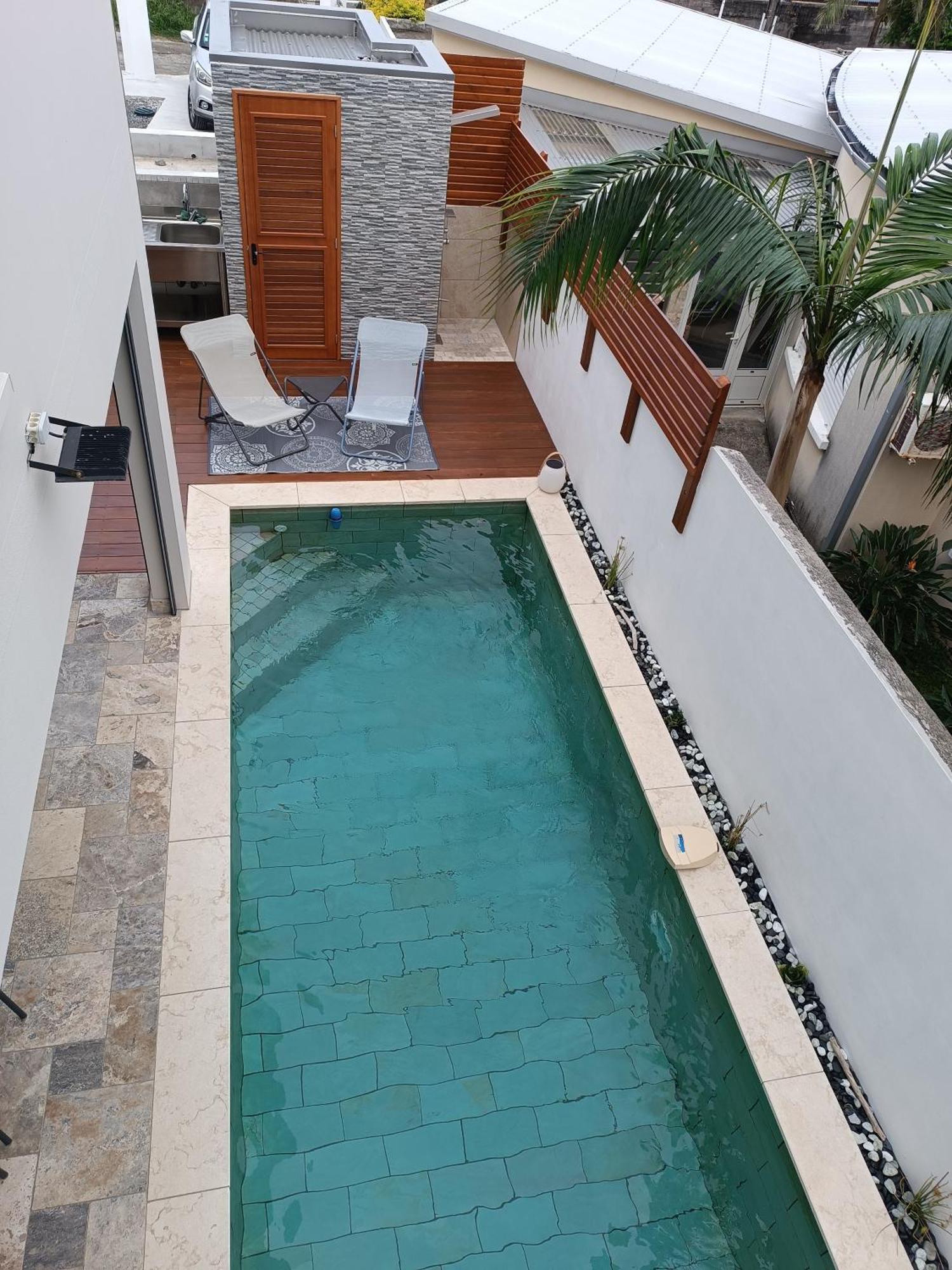 Villa O'Lhaya Piscine Pivee Saint-Joseph Exterior photo